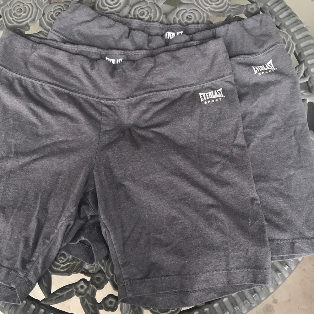 Everlast sport biker shorts. Set of 2